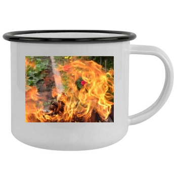 Flowers Camping Mug