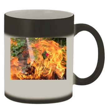 Flowers Color Changing Mug