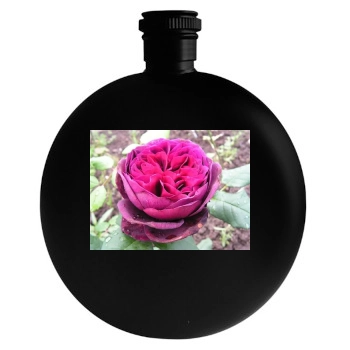 Flowers Round Flask