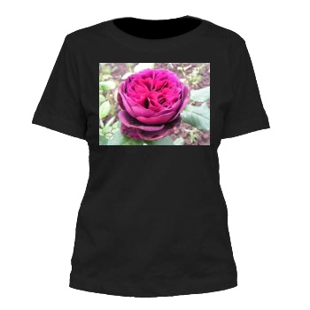 Flowers Women's Cut T-Shirt