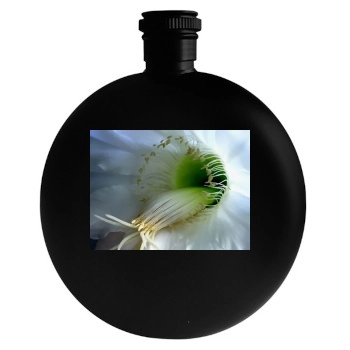 Flowers Round Flask