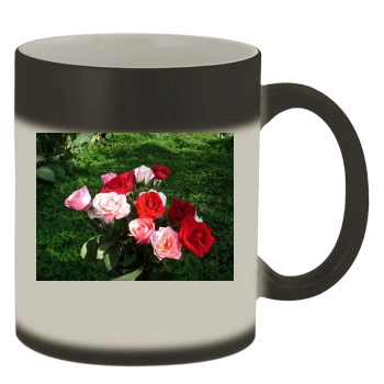 Flowers Color Changing Mug