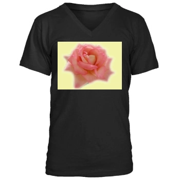 Flowers Men's V-Neck T-Shirt