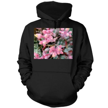 Flowers Mens Pullover Hoodie Sweatshirt