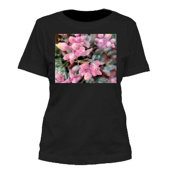 Flowers Women's Cut T-Shirt