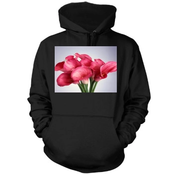 Flowers Mens Pullover Hoodie Sweatshirt