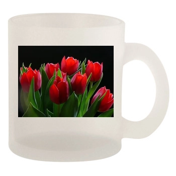 Flowers 10oz Frosted Mug