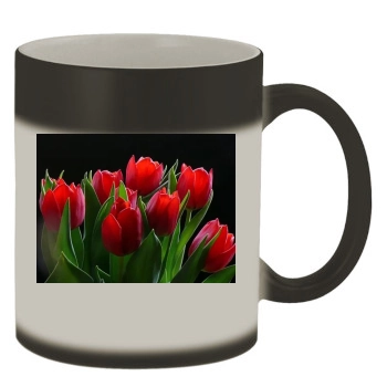 Flowers Color Changing Mug