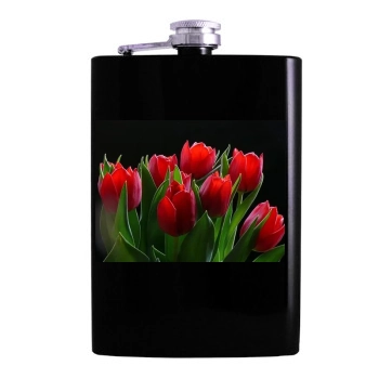 Flowers Hip Flask