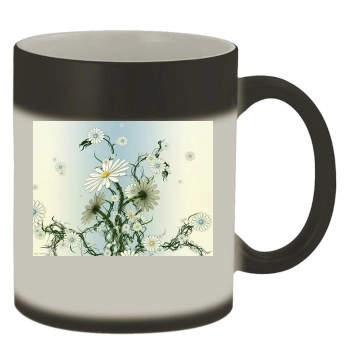 Flowers Color Changing Mug