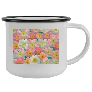 Flowers Camping Mug