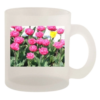 Flowers 10oz Frosted Mug