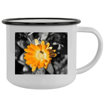 Flowers Camping Mug