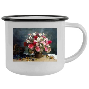 Flowers Camping Mug