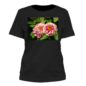 Flowers Women's Cut T-Shirt