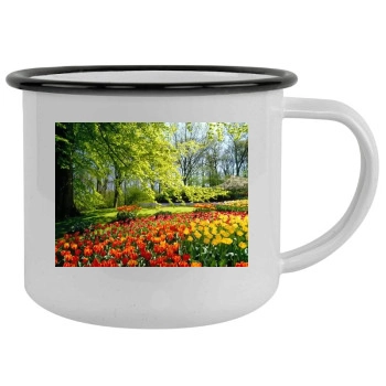 Flowers Camping Mug