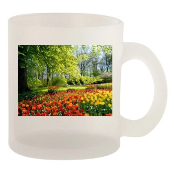 Flowers 10oz Frosted Mug