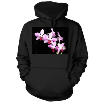 Flowers Mens Pullover Hoodie Sweatshirt