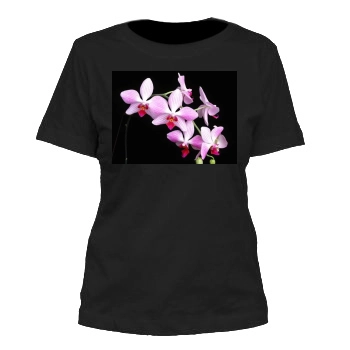 Flowers Women's Cut T-Shirt