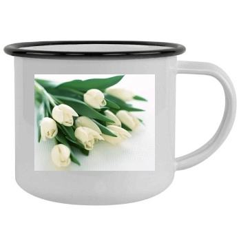 Flowers Camping Mug