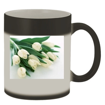 Flowers Color Changing Mug