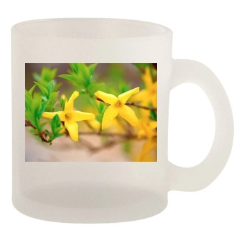 Flowers 10oz Frosted Mug