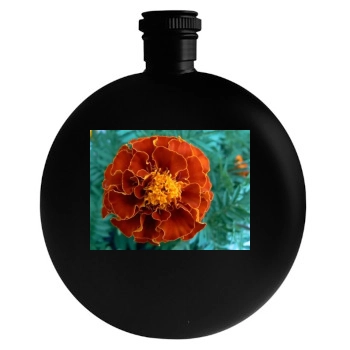 Flowers Round Flask