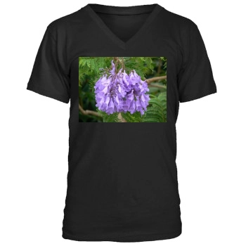 Flowers Men's V-Neck T-Shirt