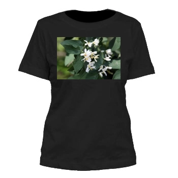 Flowers Women's Cut T-Shirt