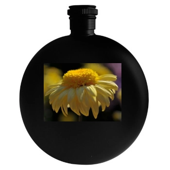 Flowers Round Flask