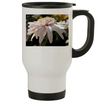 Flowers Stainless Steel Travel Mug