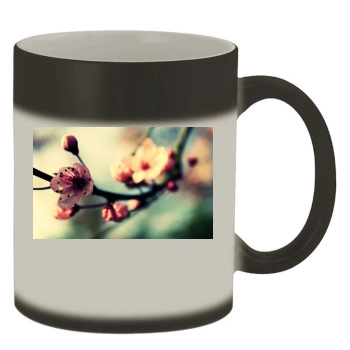 Flowers Color Changing Mug