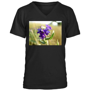 Flowers Men's V-Neck T-Shirt