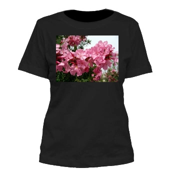 Flowers Women's Cut T-Shirt