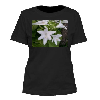 Flowers Women's Cut T-Shirt