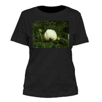 Flowers Women's Cut T-Shirt