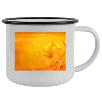 Flowers Camping Mug