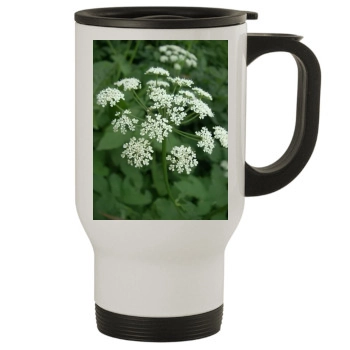 Flowers Stainless Steel Travel Mug