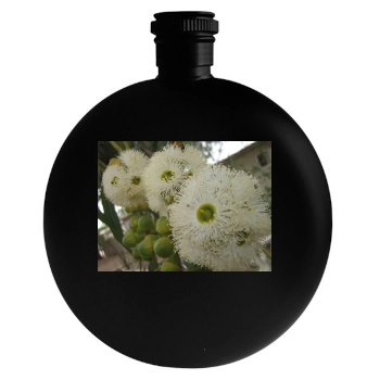 Flowers Round Flask