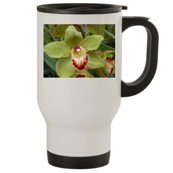 Flowers Stainless Steel Travel Mug