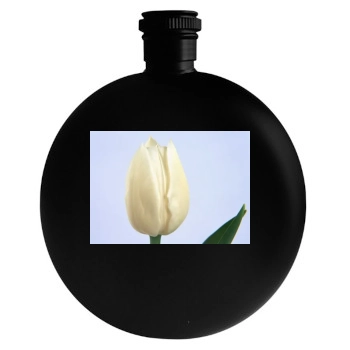 Flowers Round Flask