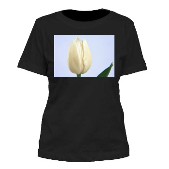 Flowers Women's Cut T-Shirt