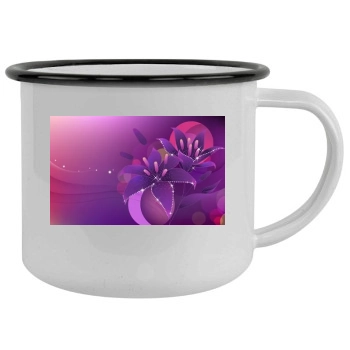 Flowers Camping Mug