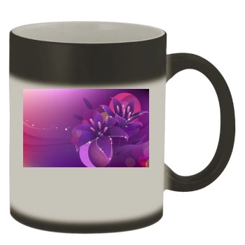 Flowers Color Changing Mug