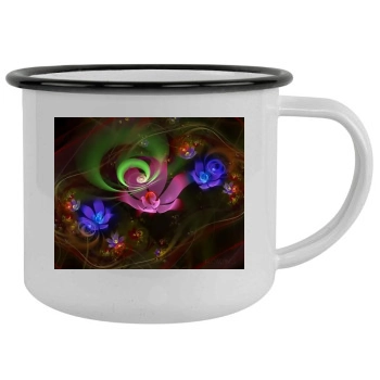 Flowers Camping Mug