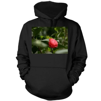 Flowers Mens Pullover Hoodie Sweatshirt