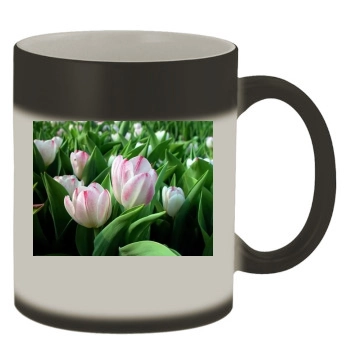 Flowers Color Changing Mug