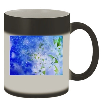 Flowers Color Changing Mug