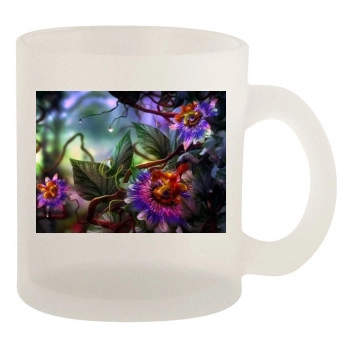 Flowers 10oz Frosted Mug