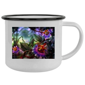 Flowers Camping Mug